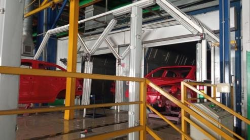 Sistemas de seguridad en la planta de pintura